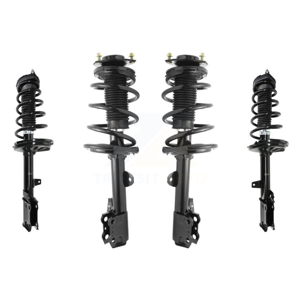 Strut Spring Front Rear Kit For 13-16 Toyota Venza FWD Excludes All Wheel Drive