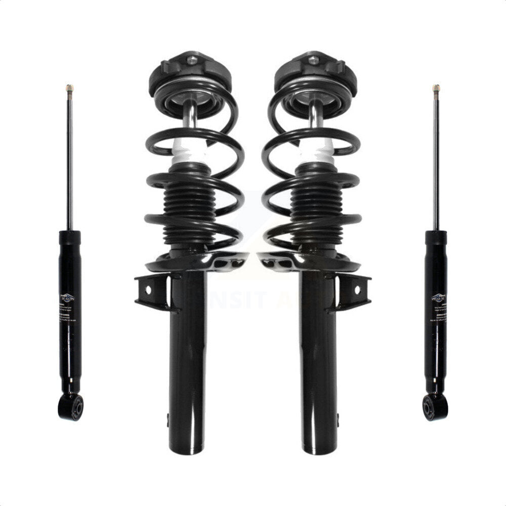 Complete Strut Coil Spring Front Rear Kit For Volkswagen Rabbit Audi A3 Quattro
