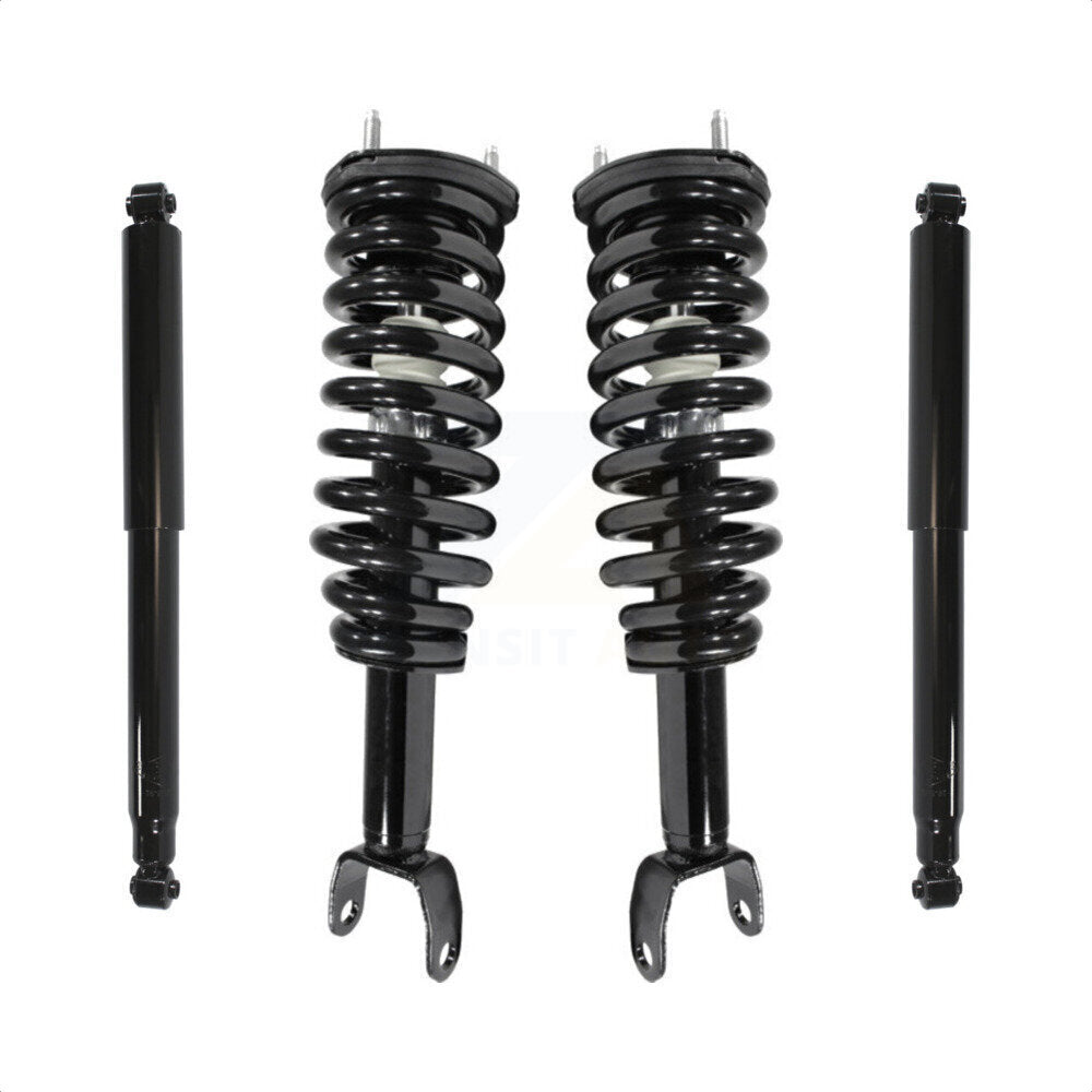 Complete Strut Coil Spring Front Rear Kit For Dodge Dakota Mitsubishi Raider 4WD