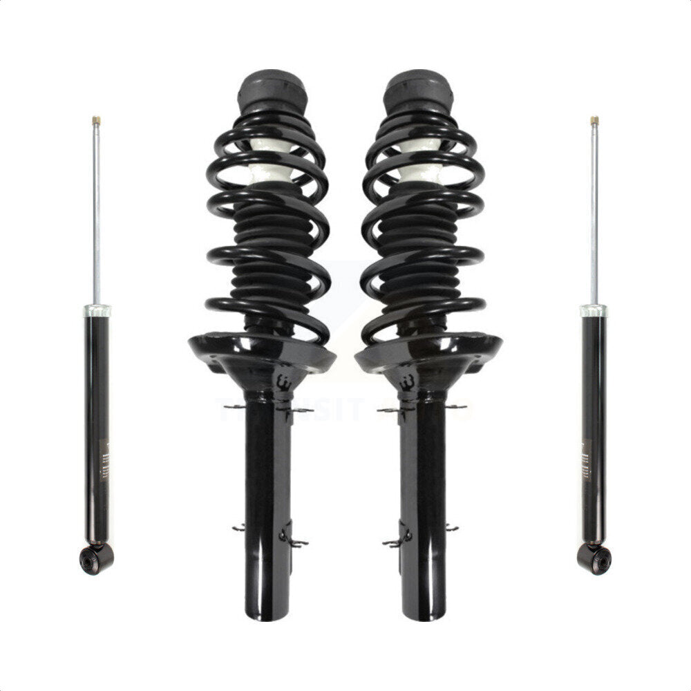 Complete Strut Coil Spring Front Rear Kit For Volkswagen Jetta Golf Beetle City