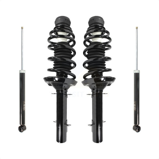 Complete Strut Coil Spring Front Rear Kit For Volkswagen Jetta Golf Beetle City