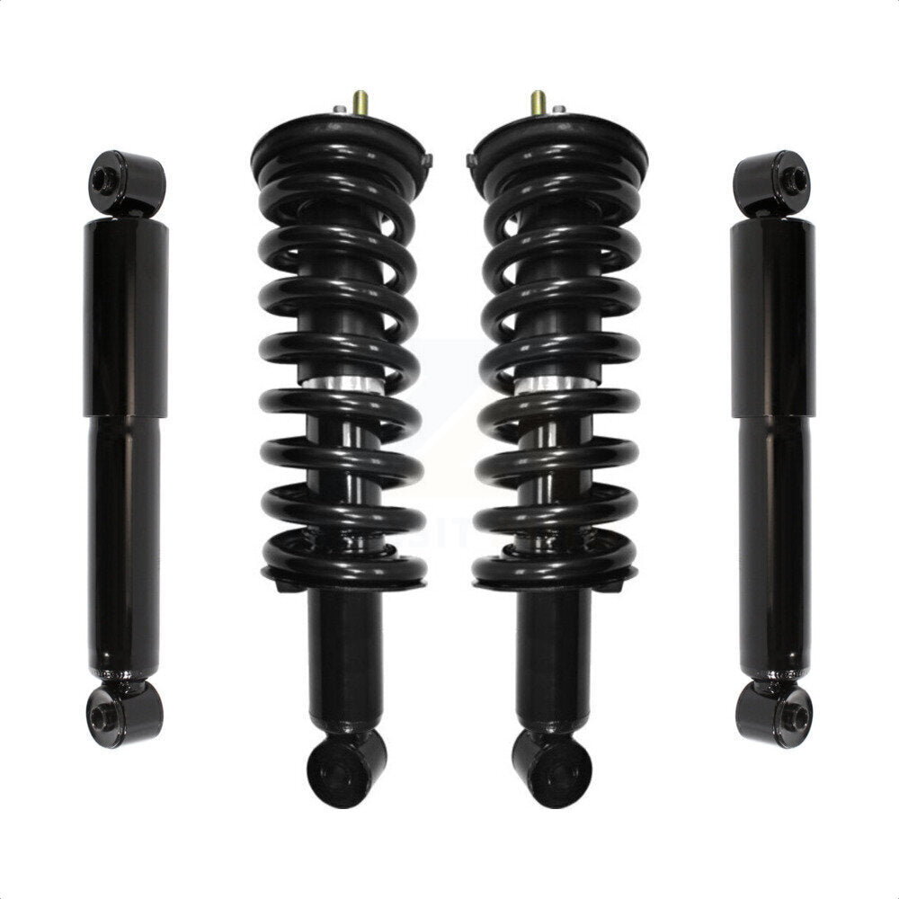 Complete Shocks Strut Coil Spring Assembly Front Rear Kit For Nissan Pathfinder