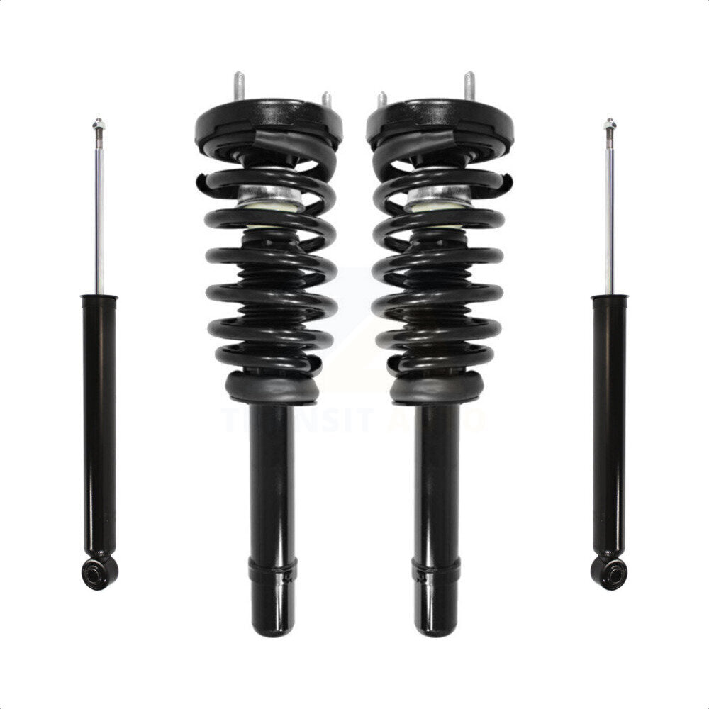 Complete Shocks Strut Coil Spring Mount Front Rear Kit For Hyundai Sonata Azera