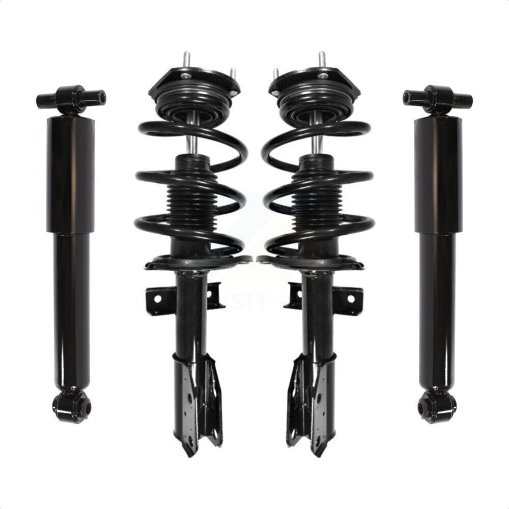 Strut Coil Spring Front Rear Kit For GMC Acadia Buick Enclave Chevrolet Traverse