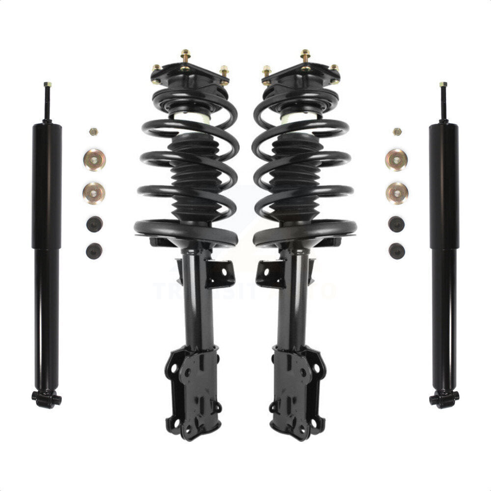 Strut And Spring Front Rear Kit For Ford Mustang Excludes Performance Suspension