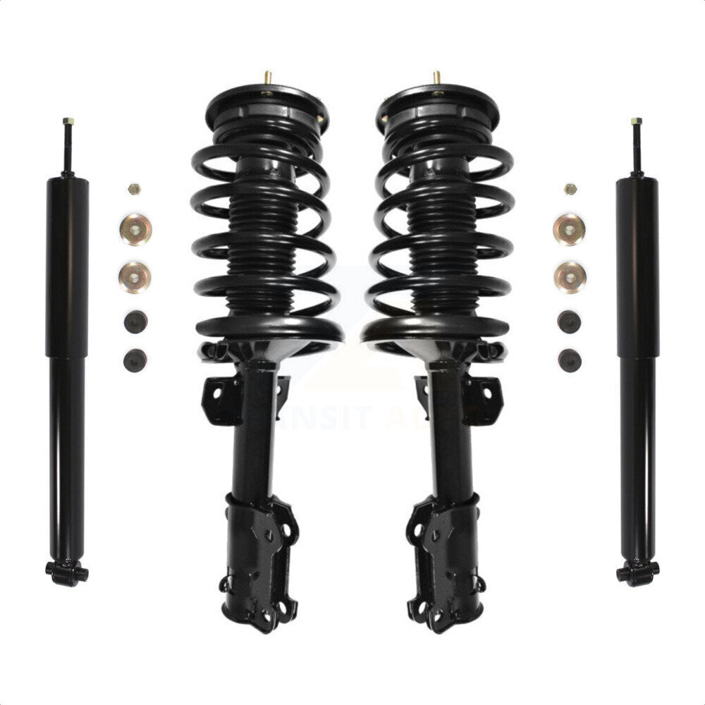 Strut And Spring Front Rear Kit For Ford Mustang Excludes Performance Suspension