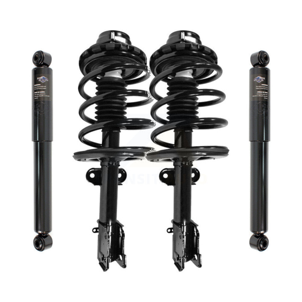 Complete Shocks Strut Coil Spring Assemblies Front Rear Kit For Chrysler Voyager