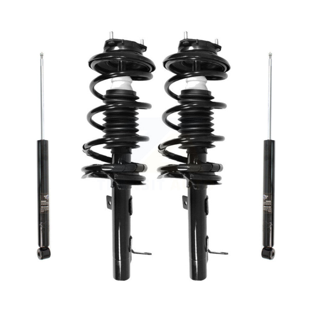 Complete Strut And Coil Spring Front Rear Kit For Ford Focus Excludes SVT Models