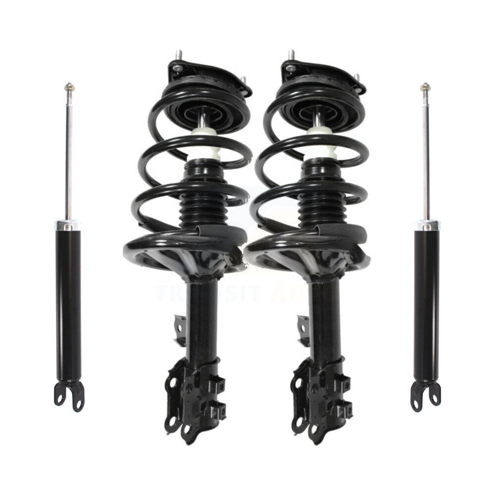 Complete Shocks Strut Coil Spring Assemblies Front Rear Kit For Hyundai Elantra