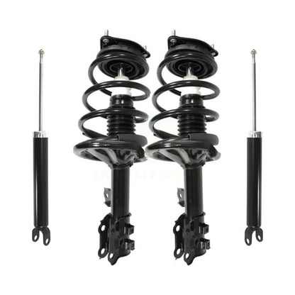 Complete Shocks Strut Coil Spring Assemblies Front Rear Kit For Hyundai Elantra