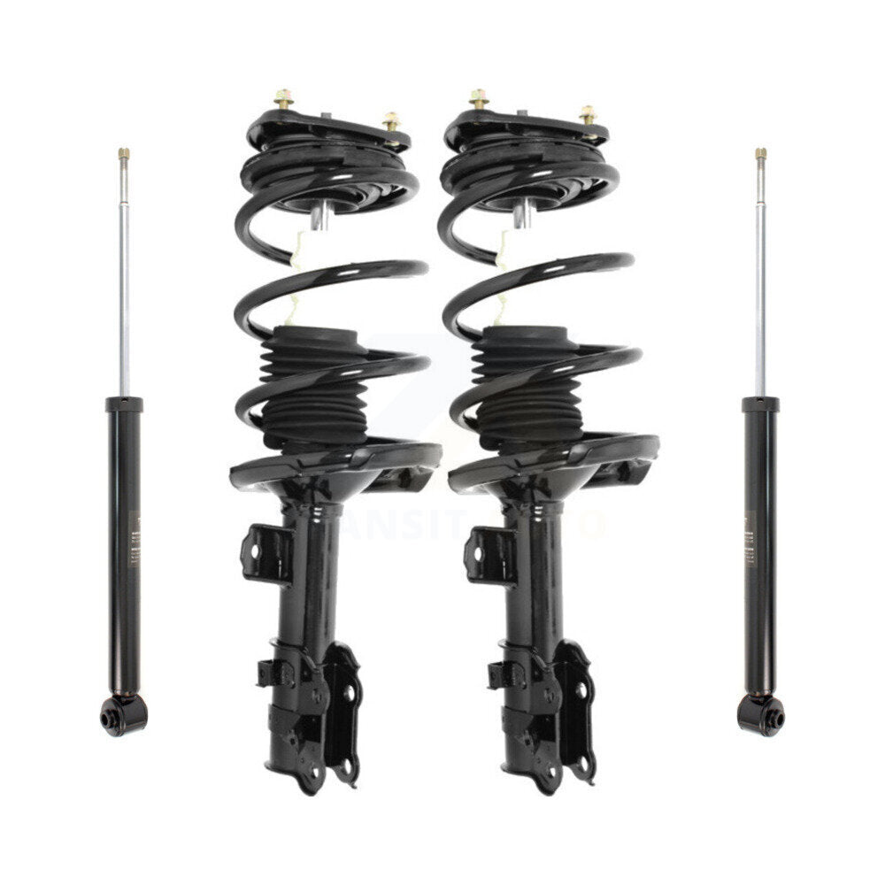 Shock Strut Coil Spring Front Rear Kit For 2006-2011 Hyundai Accent Kia Rio Rio5