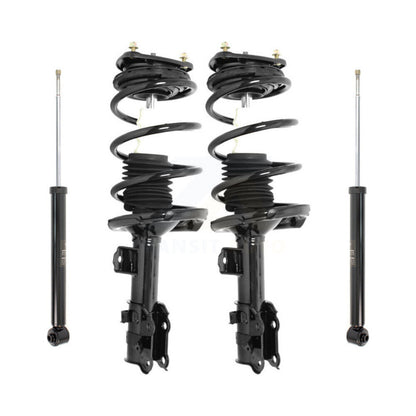 Shock Strut Coil Spring Front Rear Kit For 2006-2011 Hyundai Accent Kia Rio Rio5