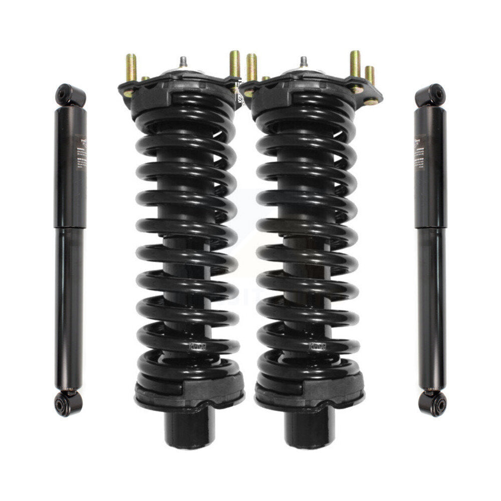 Strut Spring Front Rear Kit For Jeep Liberty Dodge Nitro Excludes Diesel Engines
