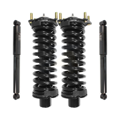 Strut Spring Front Rear Kit For Jeep Liberty Dodge Nitro Excludes Diesel Engines