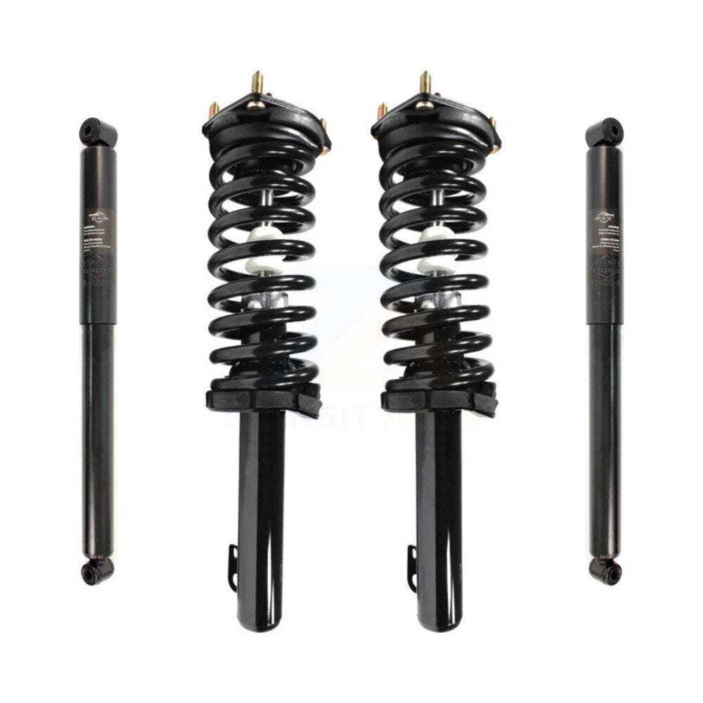 Complete Strut And Coil Spring Front Rear Kit For Jeep Grand Cherokee Commander