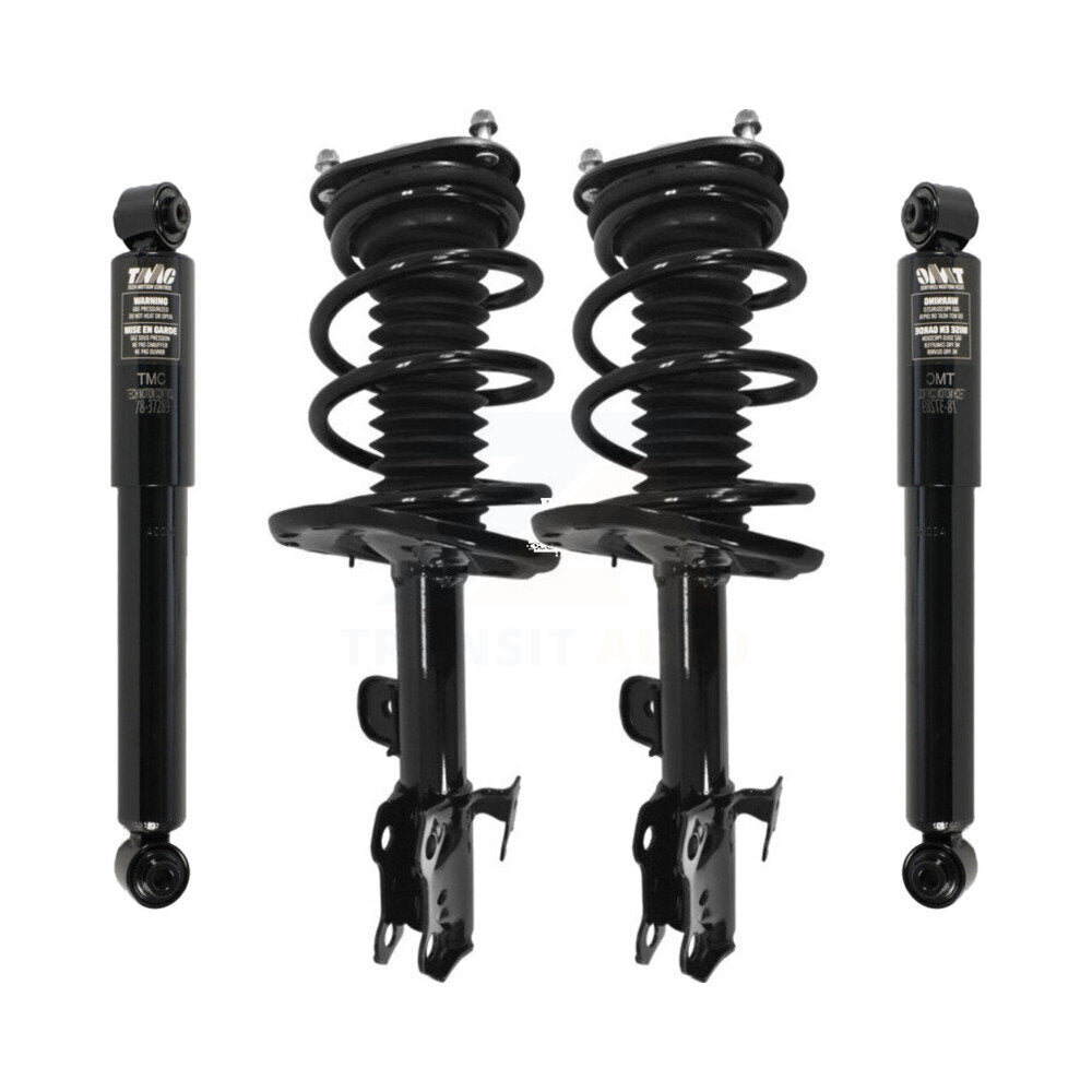 Strut Coil Spring Front Rear Kit For 2006-2012 Toyota RAV4 Without Sport Package