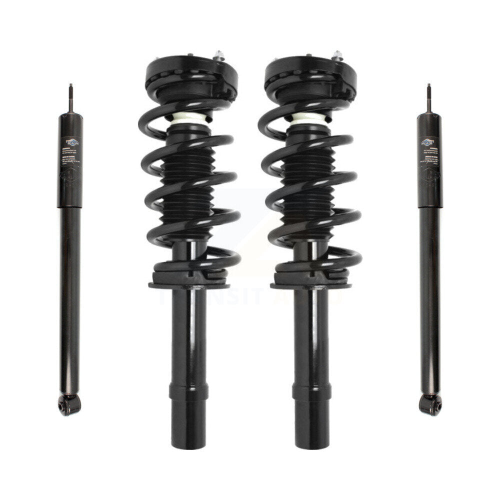 Strut Spring Front Rear Kit For Chrysler 300 Excludes Wheel Drive V8 Engine