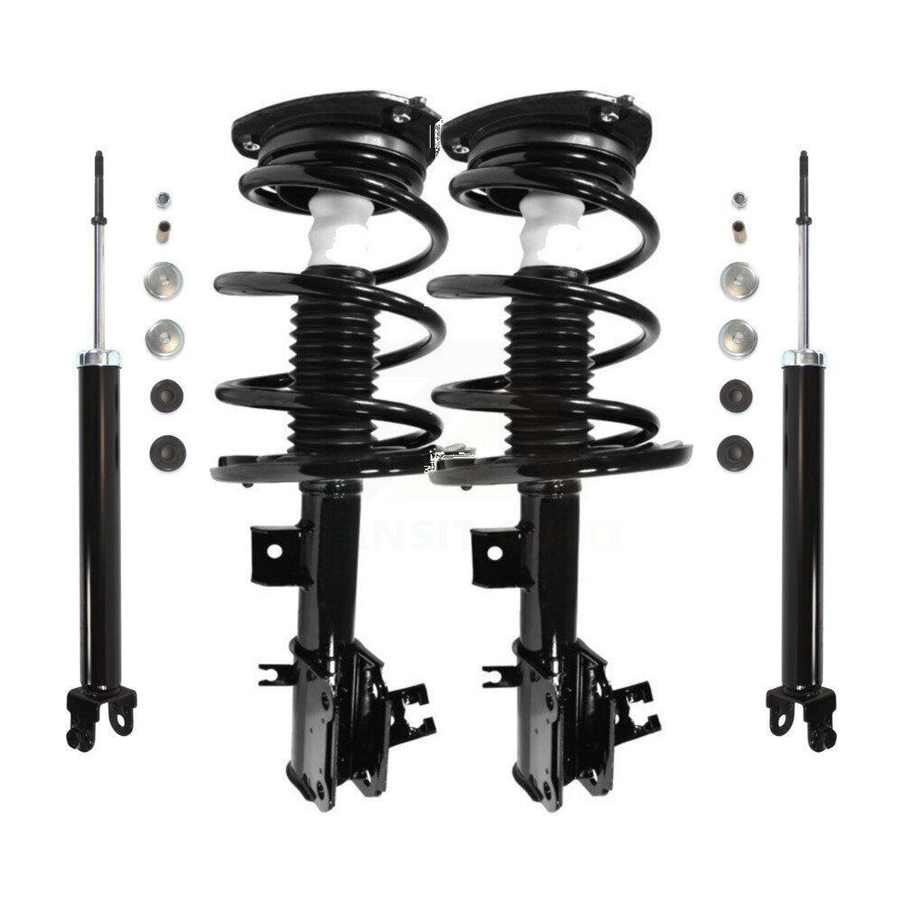 Complete Shocks Strut And Coil Spring Front Rear Kit For 2009-2014 Nissan Maxima