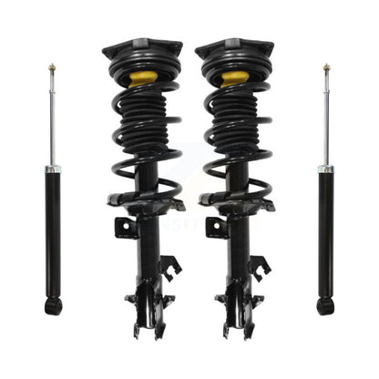 Complete Shocks Strut And Coil Spring Assemblies Front Rear Kit For Nissan Versa