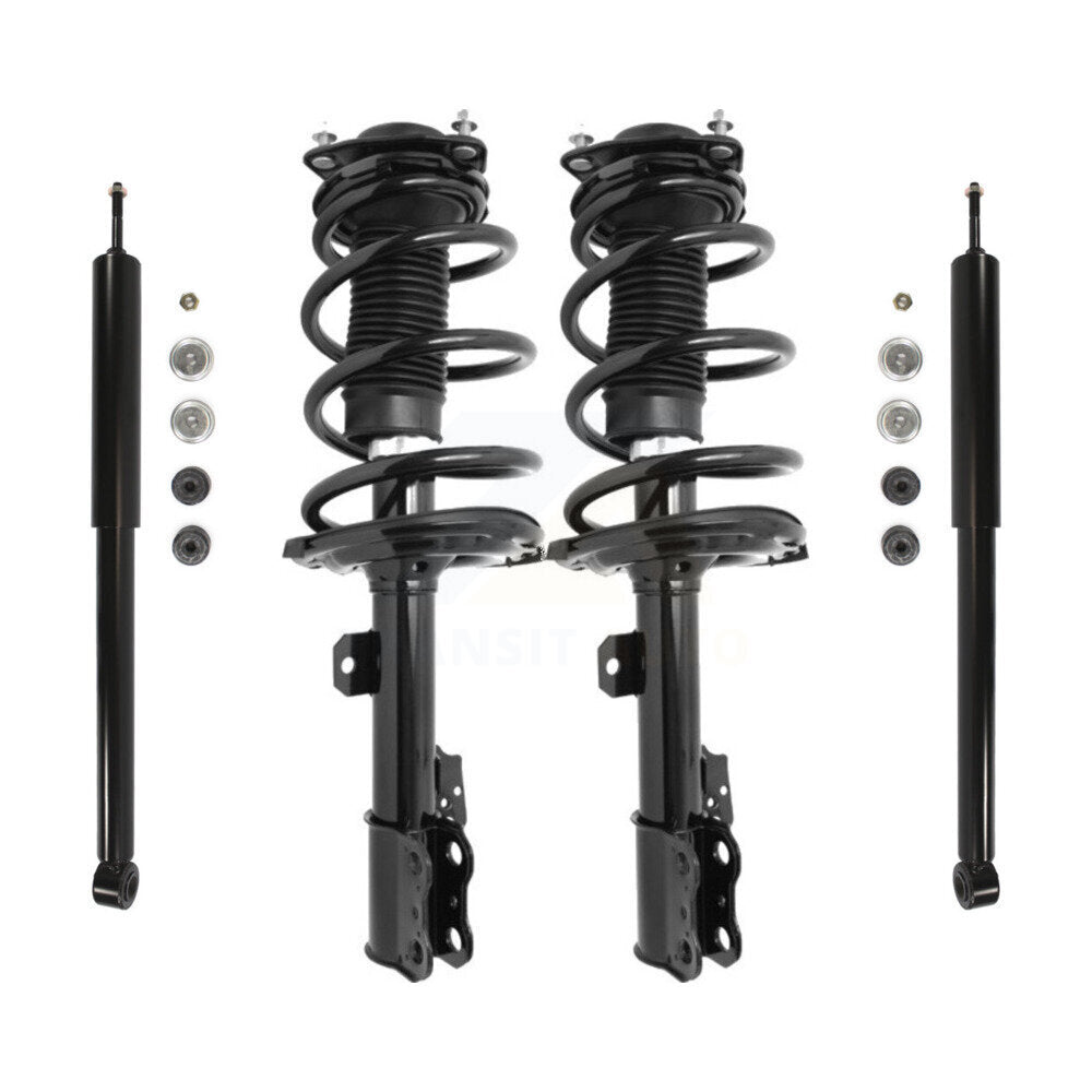 Strut & Spring Front Rear Kit For 11-13 Toyota Sienna FWD with 2.7L Excludes AWD