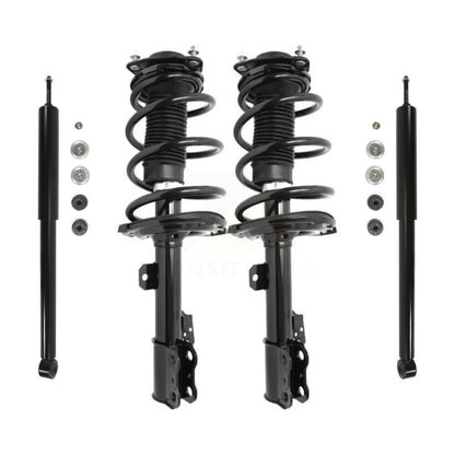 Strut & Spring Front Rear Kit For 11-13 Toyota Sienna FWD with 2.7L Excludes AWD