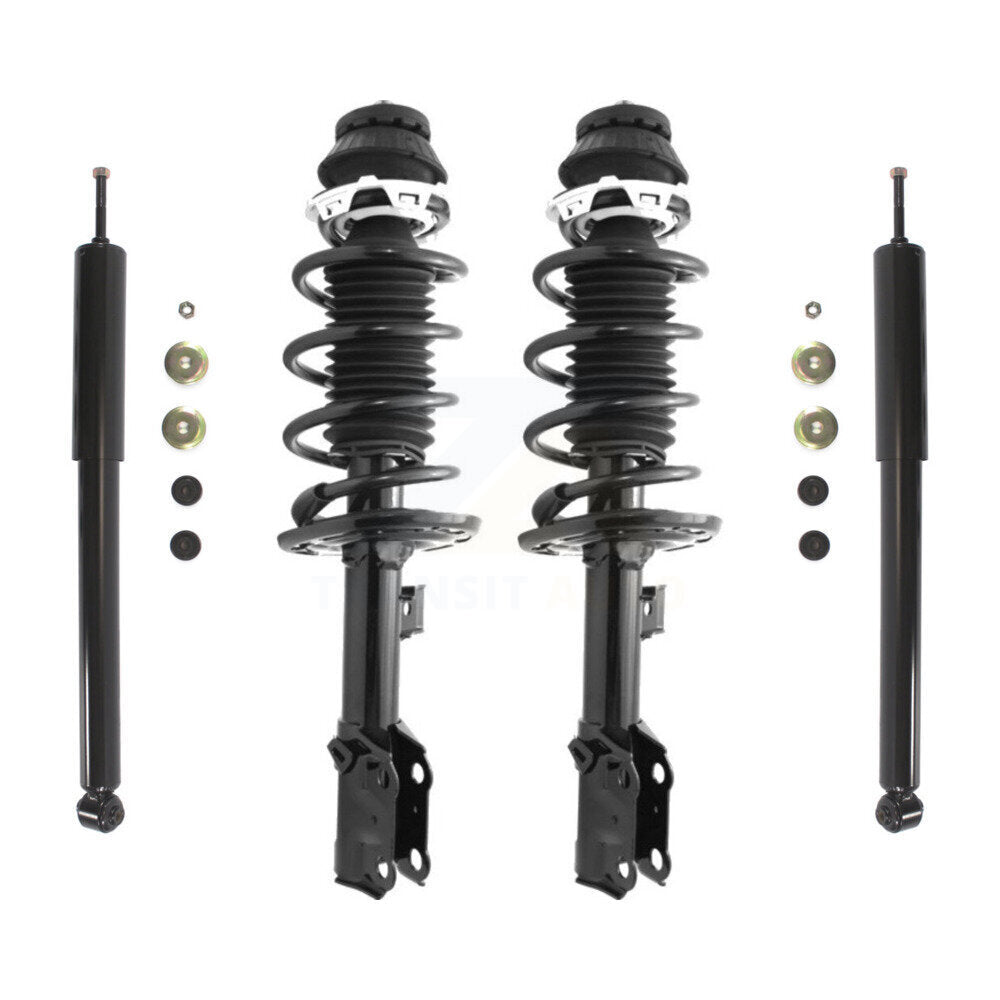 Complete Shocks Strut & Coil Spring Mount Front Rear Kit For 2007-2008 Honda Fit