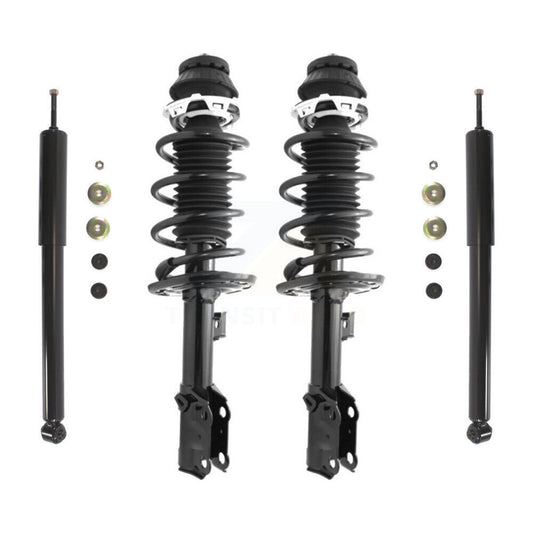 Complete Shocks Strut & Coil Spring Mount Front Rear Kit For 2007-2008 Honda Fit