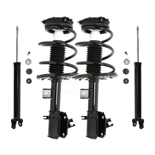 Strut Spring Front Rear Kit For 2013-2018 Nissan Altima Excludes Coupe V6 Engine