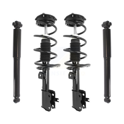 Strut Spring Front Rear Kit For Nissan Rogue Select Excludes All Wheel Drive FWD