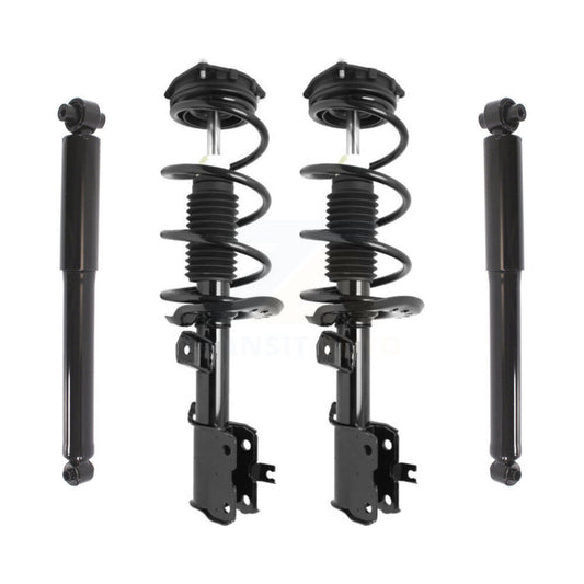 Complete Shocks Strut And Coil Spring Front Rear Kit For Nissan Rogue Select AWD