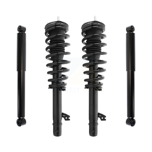Strut Coil Spring Front Rear Kit For 2009-2013 Mazda 6 Excludes Sport Suspension
