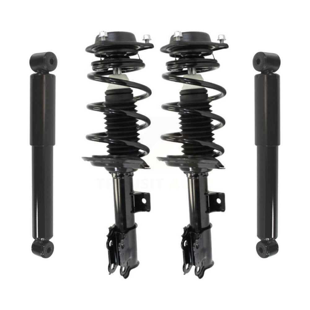 Strut Spring Front Rear Kit For Hyundai Elantra Coupe Excludes Hatchback Models