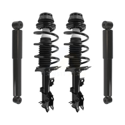 Complete Shocks Strut Coil Spring Assembly Front Rear Kit For 2012-2017 Kia Rio