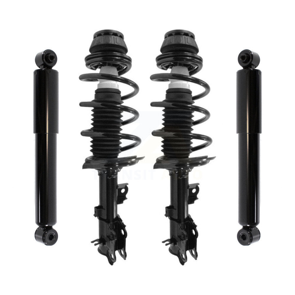 Complete Shocks Strut & Coil Spring Front Rear Kit For 2012-2017 Hyundai Accent