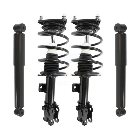 Complete Shocks Strut Coil Spring Mount Front Rear Kit For Kia Forte Forte5 Koup