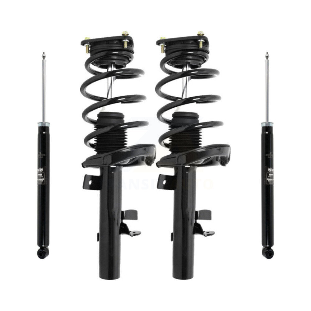 Strut & Coil Spring Front Rear Kit For Ford Focus Excludes Electric Engine Turbo