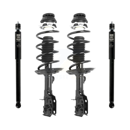 Strut And Spring Front Rear Kit For 2009-2014 Honda Fit Excludes Electric Models