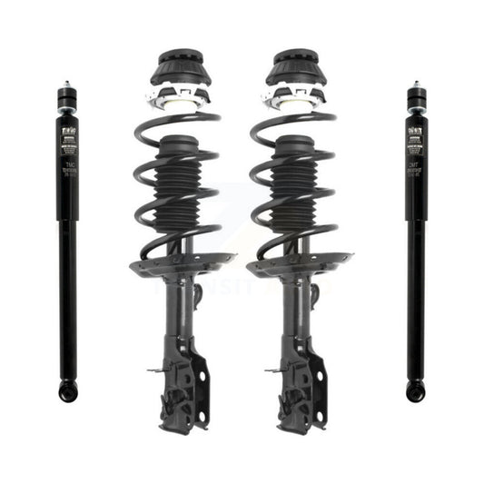 Strut And Spring Front Rear Kit For 2009-2014 Honda Fit Excludes Electric Models