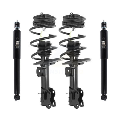 Complete Shocks Strut Coil Spring Assembly Front Rear Kit For 2013 Nissan Sentra