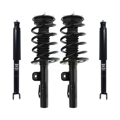 Strut Spring Front Rear Kit For 10-12 Ford Taurus Excludes Turbo Charged Models