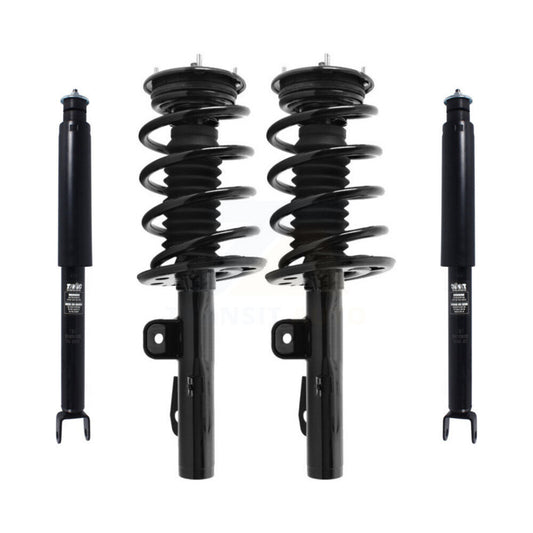 Strut Spring Front Rear Kit For 10-12 Ford Taurus Excludes Turbo Charged Models