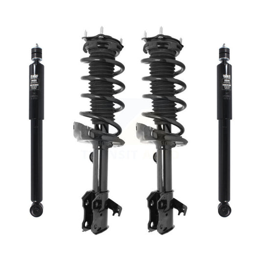 Complete Shocks Strut & Coil Spring Mount Front Rear Kit For 2007-2012 Acura RDX