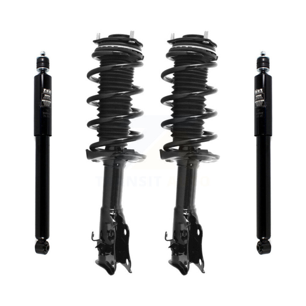 Shocks Strut Coil Spring Front Rear Kit For Honda Civic Excludes Sedan Si Models