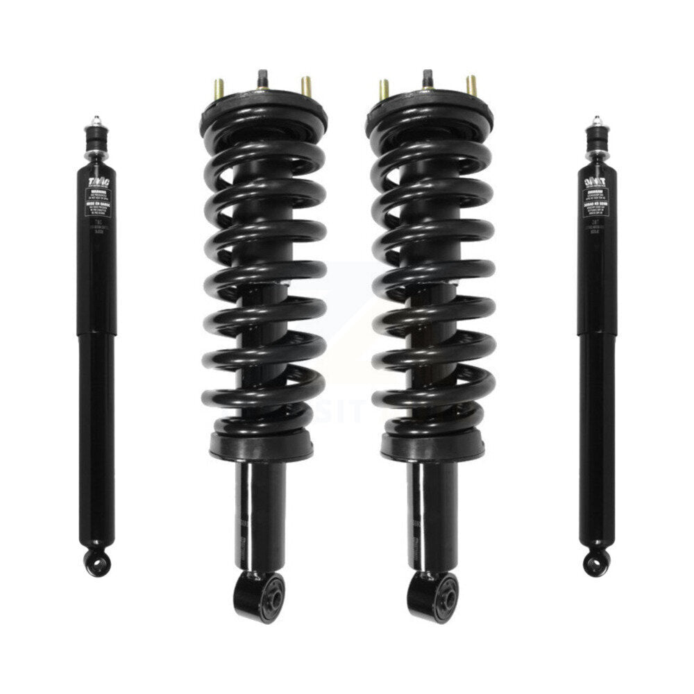 Strut Spring Front Rear Kit For 2000-2006 Toyota Tundra 4WD Excludes TRD Package
