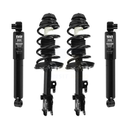 Complete Shocks Strut Coil Spring Assembly Front Rear Kit For 2010-2013 Kia Soul