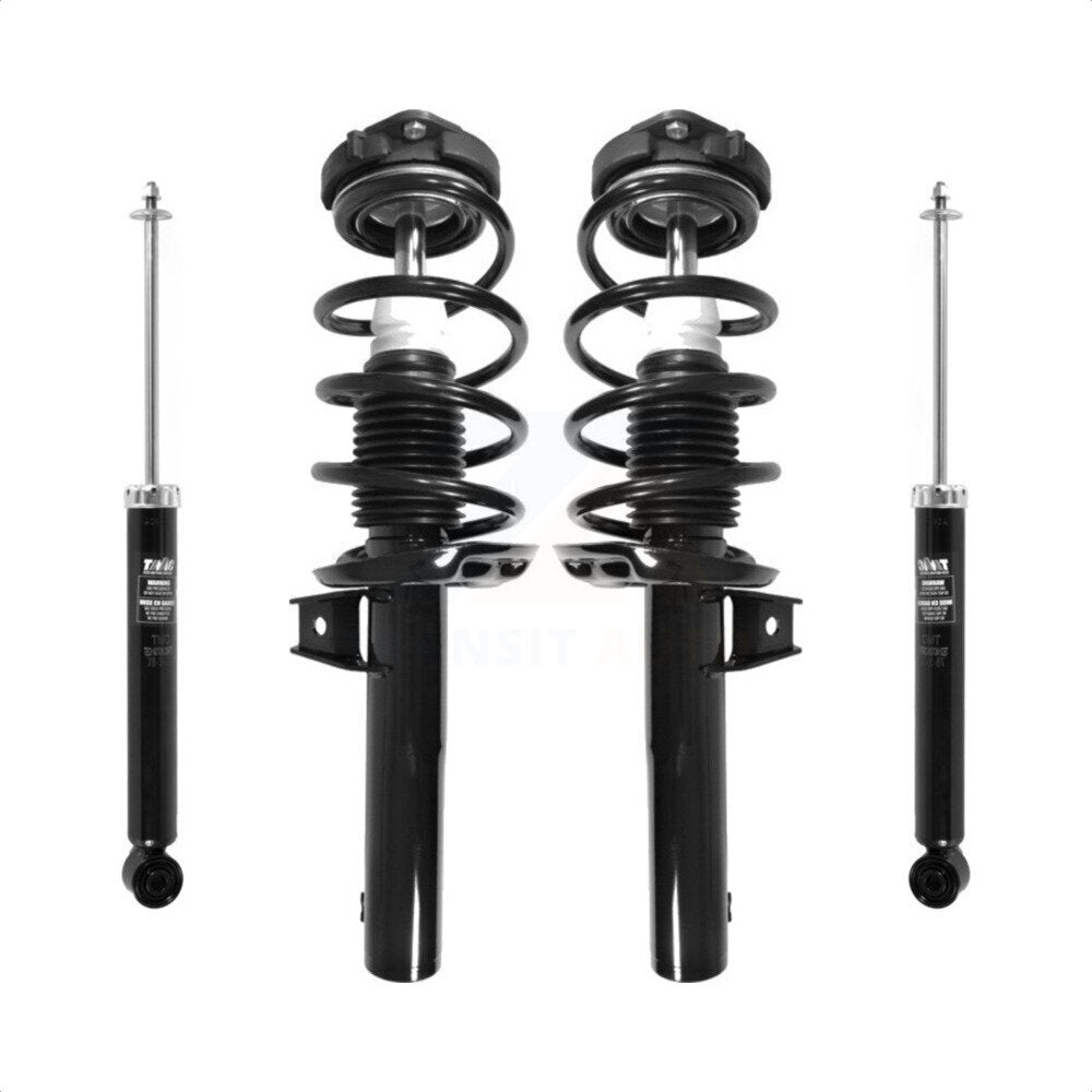 Complete Shocks Strut Coil Spring Assemblies Front Rear Kit For Volkswagen Jetta