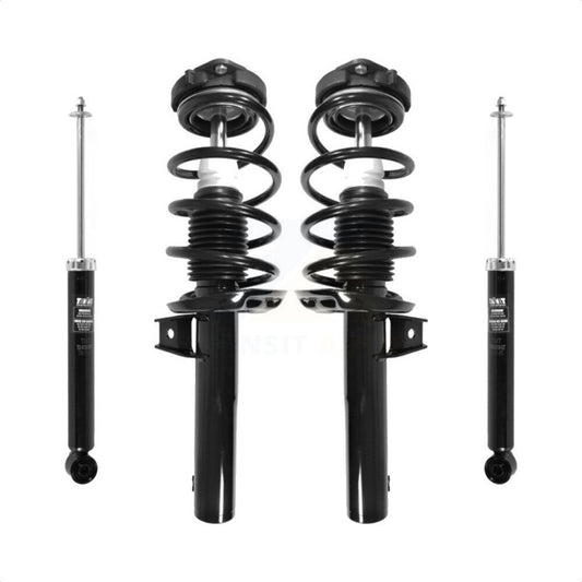 Complete Shocks Strut Coil Spring Assemblies Front Rear Kit For Volkswagen Jetta