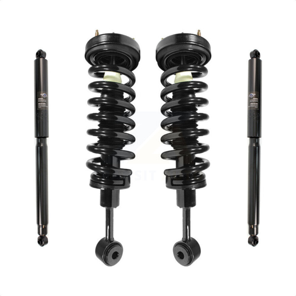 Complete Shocks Strut & Coil Spring Front Rear Kit For 2004-2008 Ford F-150 4WD
