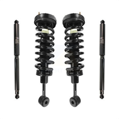Complete Shocks Strut & Coil Spring Front Rear Kit For 2004-2008 Ford F-150 4WD