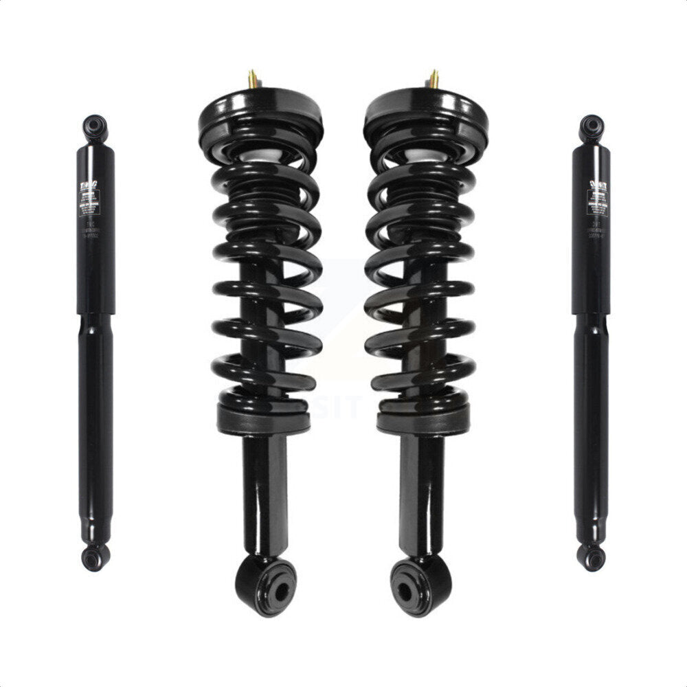 Complete Shocks Strut Coil Spring Mount Assemblies Front Rear Kit For Ford F-150